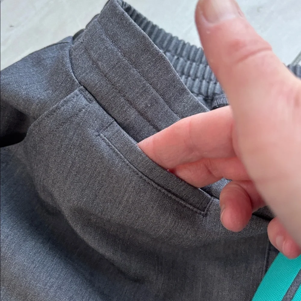 Figs NWT Yola Elastic Waistband Skinny Scrub Pants™ Graphite/Teal XXS/T